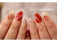 ネイル シャンブル(nail CHAMBRE)/赤マグネットとの組み合わせ
