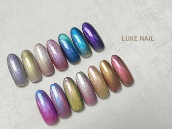 ルークネイル 恵比寿店(LUKE NAIL)/マグネットネイル　新色　秋冬