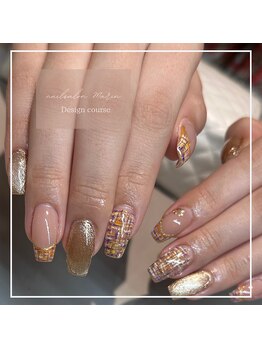 マリン(Marin)/ツイードネイル♪