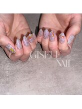 ジゼルネイル(Gisele Nail)/フラッシュ×うるうるストーン