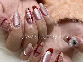 チェックネイル