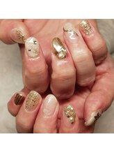 ウェリネイルサロン(WelinailSalon)/６本コースハンドネイル　5280円