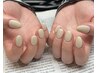 《HAND》拘りワンカラー・ラメグラ　¥6800