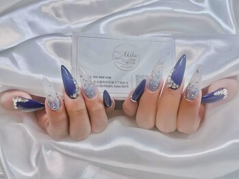 ロング長さだし+アート付け放題