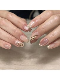 ハートホロネイル