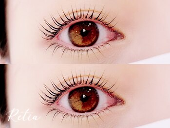 レティア 博多駅前店(Retia)の写真/《好印象な目元はナチュラル上品デザインがGOOD！》まつげパーマ・パリジェンヌが通いやすい価格で◎