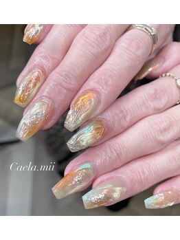 カエラ(Caela)/オーロラニュアンスネイル