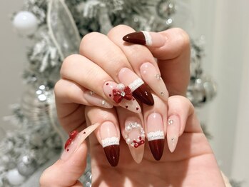 クリスマスネイル
