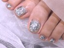 kirakira foot nail