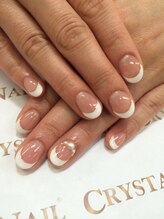 クリスタルネイル ゆめタウン博多店(CRYSTAL NAIL)/フレンチネイル