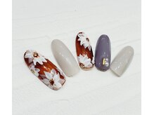 ビーケア 自由が丘店(B.care)/秋ネイル¥6480