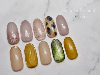 ネイルサロンアンドスクール ノーブル(noble)/サンプルデザイン