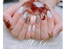 エム アンド コー ネイル(M&Co nail)の雰囲気（とっておきのブライダルネイルメニューあります(*^^*)）
