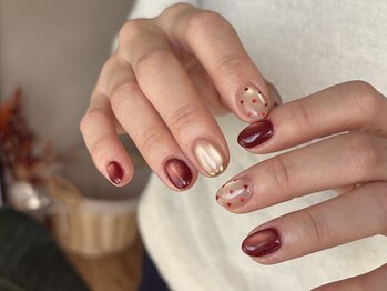 グランツレガロ(Glanzregaro)/バレンタインネイル