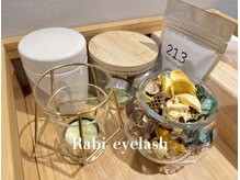 Rabi eyelash　　【まつげパーマ/パリジェンヌ/LED/マツエク/眉毛】/お気に入りの台