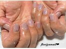 mixホロワンカラーnail