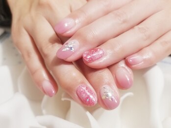 キープ ネイルサロン(KEEP)/冬ネイル~ピンク~