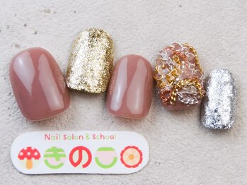 ネイルサロン きのこ/選べるデザインMコース