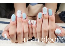 マニブルーム/涼し気マーブル