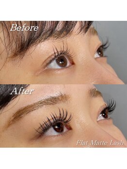 ローリーアイ 原宿/Flat Matte Lash