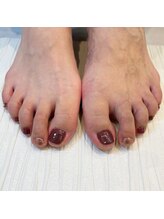 ウェリネイルサロン(WelinailSalon)/レッスンモデル　2000円　フット