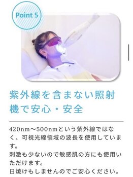 ホワイトニングショップ 津田沼店/【照射機】