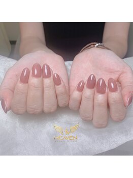 ヘブン ネイル 鶯谷(HEAVEN Nail)/モカブラウンネイル