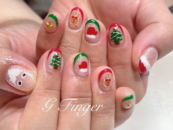 Cute&Popなクリスマスネイル♪