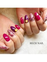 レッシュネイル サロンアンドスクール(RECH NAIL salon&school)/tweed*
