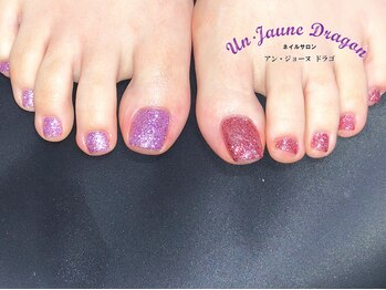 アン ジョーヌドラゴ/【フットネイル】ワンカラー