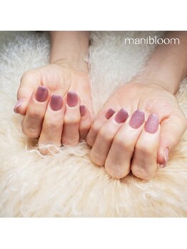 マニブルーム/上品なきらきらワンカラー
