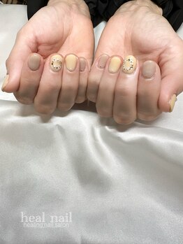 ヒールネイル(heal nail)/monthly定額デザインA.