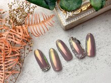 ネイルサロン&スクール ジーナ(GINA)/チェーン×個性派ミラーネイル