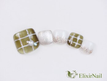 エリクサーネイル 神田(Elixir Nail)/(フット)やり放題/クーポン使用