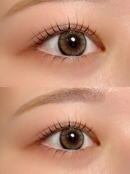 トラック アイラッシュ 天王寺店(truck eyelash)の写真/お客様それぞれのお目元の形に合わせたスタイルをご提案☆【上まつげパーマ束感仕上げ¥3500】