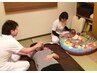 【赤ちゃん同伴 OK】産後の体の不調をマッサージと鍼灸でケア60分￥9,900