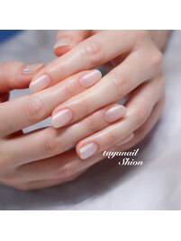 ナチュラルワンカラーネイル