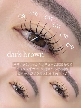 シロン 川越店(Cilon.)/パリエク120本＊dark brown＊