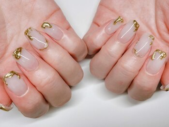 アルコネイル(R-co nail)の写真/大人気のパラジェルを使用♪ 丁寧で確かな技術で自爪への負担軽減し、爪本来の美しい形へ！