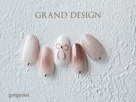 おりぼんチークNail