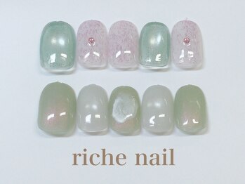 リッシュネイル 新百合ヶ丘店(riche nail)/シンプルアートコース