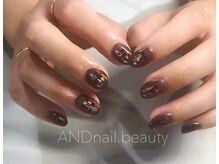 アンドネイル ビューティー(AND nail,beauty)/春ネイル/トロトロマグネット