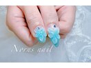 3D花ネイル