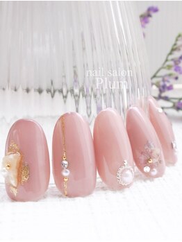 プラム(Plum)の写真/自爪を削らないパラジェル&フィルイン施術で、働く女性の指先を健康的に美しく彩る「美爪」を叶えます♪
