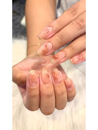 pink brown nuance