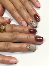 ネイルサロンアンドスクール アイビー(IVY)/大人カジュアル　お呼ばれver