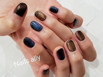 ネイルズアリー 立川店(Nails ally)/マグネットネイル