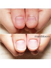 マニブルーム/比較写真