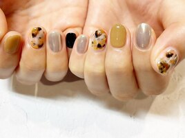 ニュアンスアニマル柄