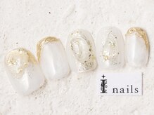 アイネイルズ 新宿店(I nails)/ホワイトニュアンス